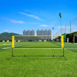 Badmintonnetz Tennisnetz 4 m Gelb
