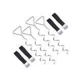 Bodenanker für Trampoline Schwarz