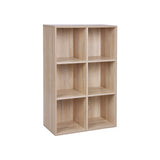 Bücherregal 65,5 x 97,5 x 30 cm Eichefarbe