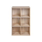Bücherregal 65,5 x 97,5 x 30 cm Eichefarbe