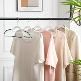 Lot de 30 cintres porte-veste gris clair-gris foncé
