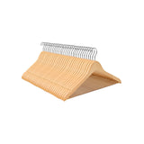 Lot de 30 cintres couleur naturelle
