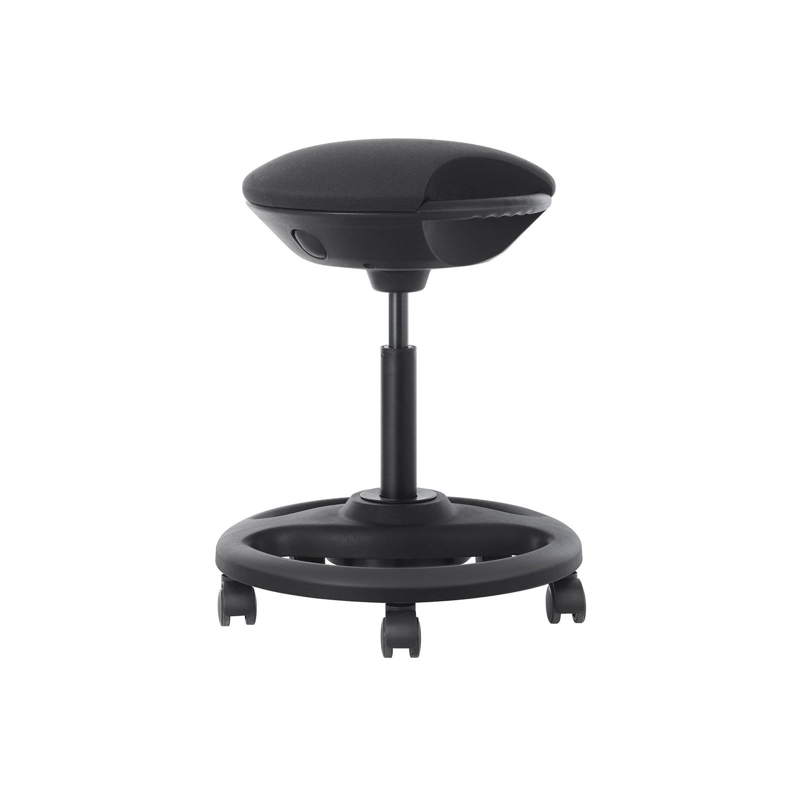 Arbeitshocker Bürohocker Sitzhöhe 55-73 cm Schwarz