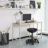 Arbeitshocker Bürohocker Sitzhöhe 55-73 cm Schwarz