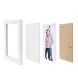 5er-Set Bilderrahmen Weiß