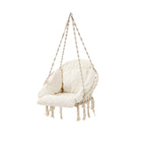 Hängesessel bis 120 kg belastbar Beige
