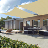 Sonnensegel 3 x 3 m Sandgelb