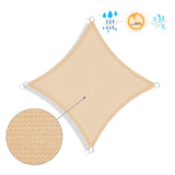 Sonnensegel 3 x 3 m Sandgelb