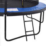 Trampoline Ø 244 cm Noir-Bleu