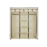 Stoffschrank Kleiderschrank 175 x 150 cm Beige