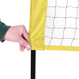 Badmintonnetz Tennisnetz 5 m Gelb