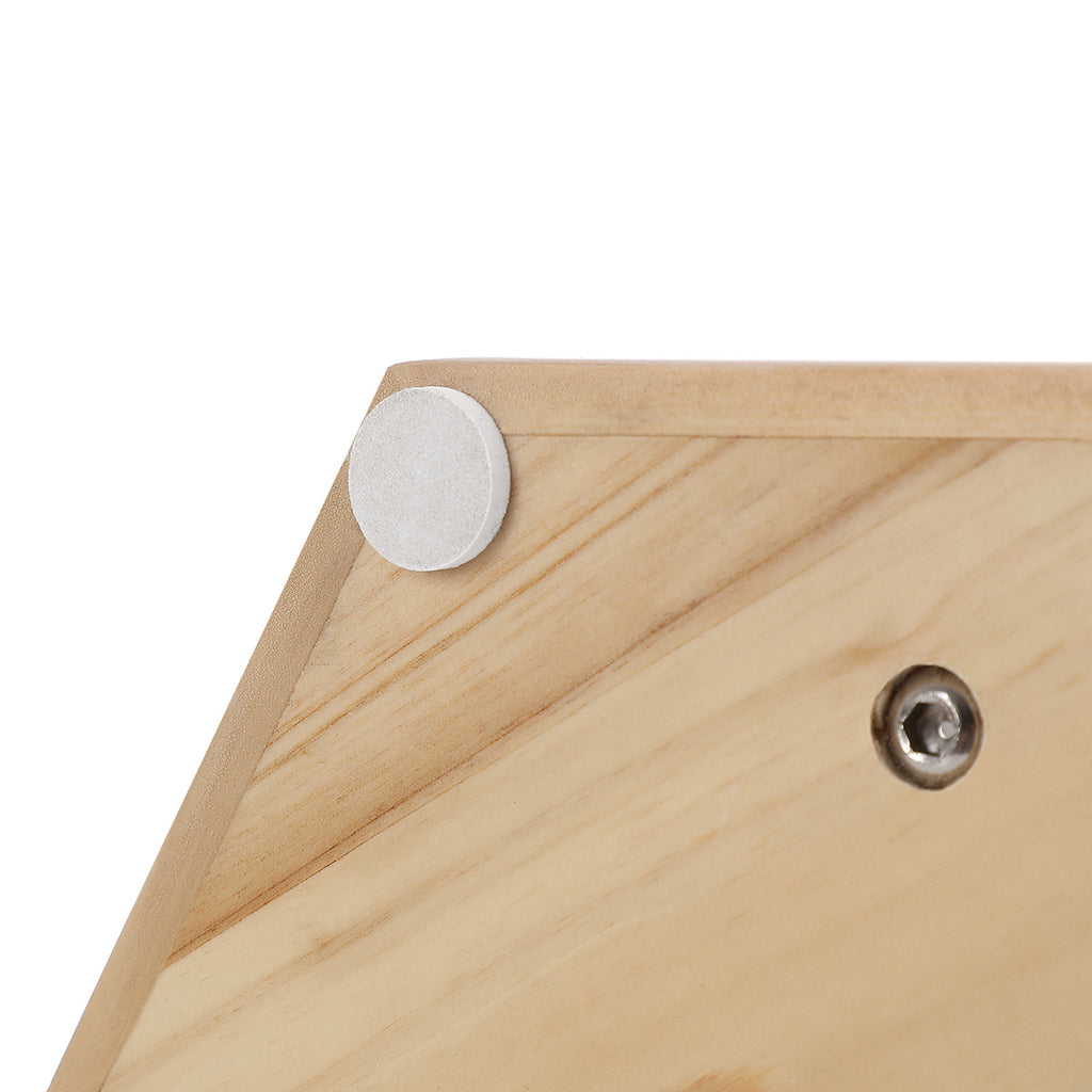 Qiimenguer Schmuckständer Aus Holz - 12-fach Halskettenhalter In Grün, Platzsparend & Dekorativ