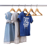 Lot de 20 cintres pour enfants couleur naturelle
