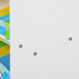 Kinderregal 78 x 26,5 x 82,5 cm Bunt