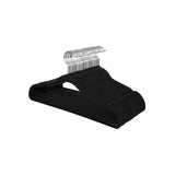 Lot de 30 cintres antidérapants noirs