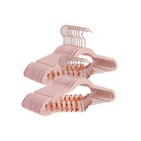 Lot de 24 cintres roses