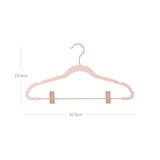 Lot de 24 cintres roses