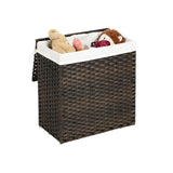 Wäschekorb aus Rattan 110 L Braun