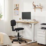 Schreibtischgestell (115-147) x 60 x (71-112) cm Weiß