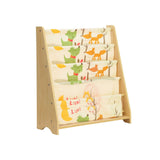 Kinderregal Bücherregal 67 x 74 x 26,5 cm Naturfarbe