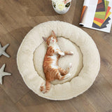 Hundebett Katzenbett 55 x 12 cm (Ø x H) Dunkelgrau