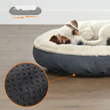 Hundebett Katzenbett 55 x 12 cm (Ø x H) Dunkelgrau