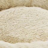 Hundebett Katzenbett 55 x 12 cm (Ø x H) Dunkelgrau