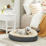 Lit pour chien et chat 60 x 18 cm (Ø x H) Gris foncé