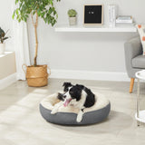 Hundebett Katzenbett 70 x 18 cm (Ø x H) Dunkelgrau