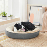 Hundebett Katzenbett 70 x 18 cm (Ø x H) Dunkelgrau