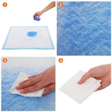 55er-Set Trainingspads 60 x 60 cm Hellblau