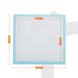 55er-Set Trainingspads 60 x 60 cm Hellblau