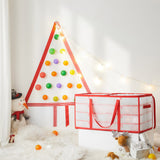 Aufbewahrungsboxen für Weihnachtskugeln 67 x 34 x 34 cm Rot