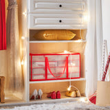 Aufbewahrungsboxen für Weihnachtskugeln 67 x 34 x 34 cm Rot