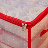 Aufbewahrungsboxen für Weihnachtskugeln 67 x 34 x 34 cm Rot