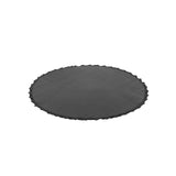 Trampolin Sprungmatte Ø 366 cm Schwarz