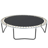 Trampolin Sprungmatte Ø 366 cm Schwarz