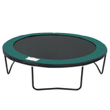 Trampolin Sprungmatte Ø 366 cm Schwarz