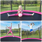 Trampolin Ø 305 cm bis 150 kg belastbar Pink