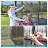Trampolin Ø 366 cm bis 150 kg belastbar Pink