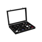 Schmuckbox Schmuck-Organizer Schwarz