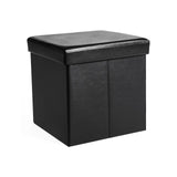 Sitzwürfel 38 x 38 x 38 cm bis 300 kg belastbar Schwarz