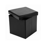 Sitzwürfel 38 x 38 x 38 cm bis 300 kg belastbar Schwarz