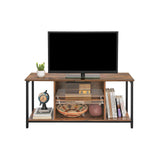 TV-Lowboard mit offenen Fächern 110 x 40 x 50 cm Vintagebraun