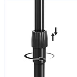 Badmintonnetz Tennisnetz 4 m Schwarz-Gelb