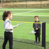 Badmintonnetz Tennisnetz 5 m Schwarz-Gelb