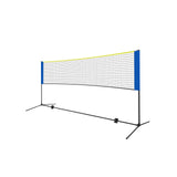 Badmintonnetz Tennisnetz 5 m Blau-Gelb